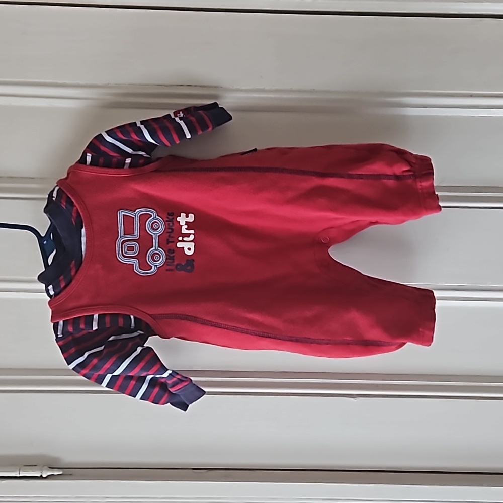 Carter's "I like trucks & dirt" Outfit 6M